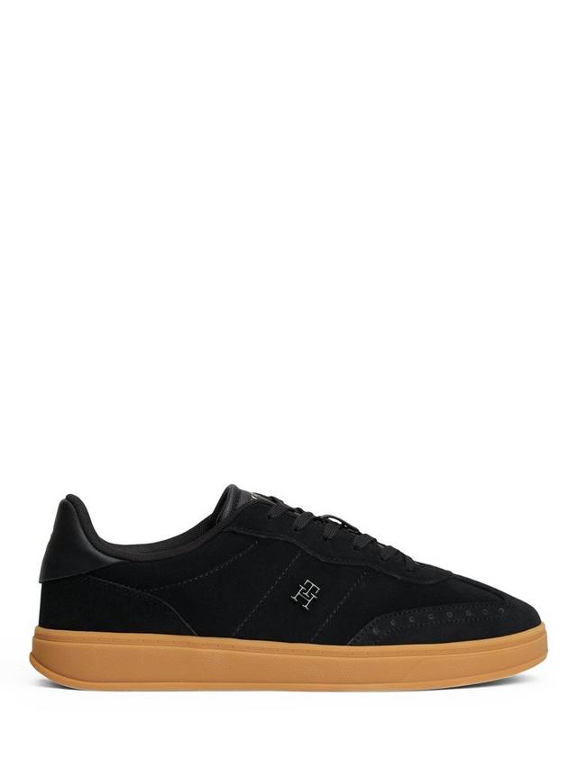 Heritage Suede Trainers Tommy Hilfiger, Black