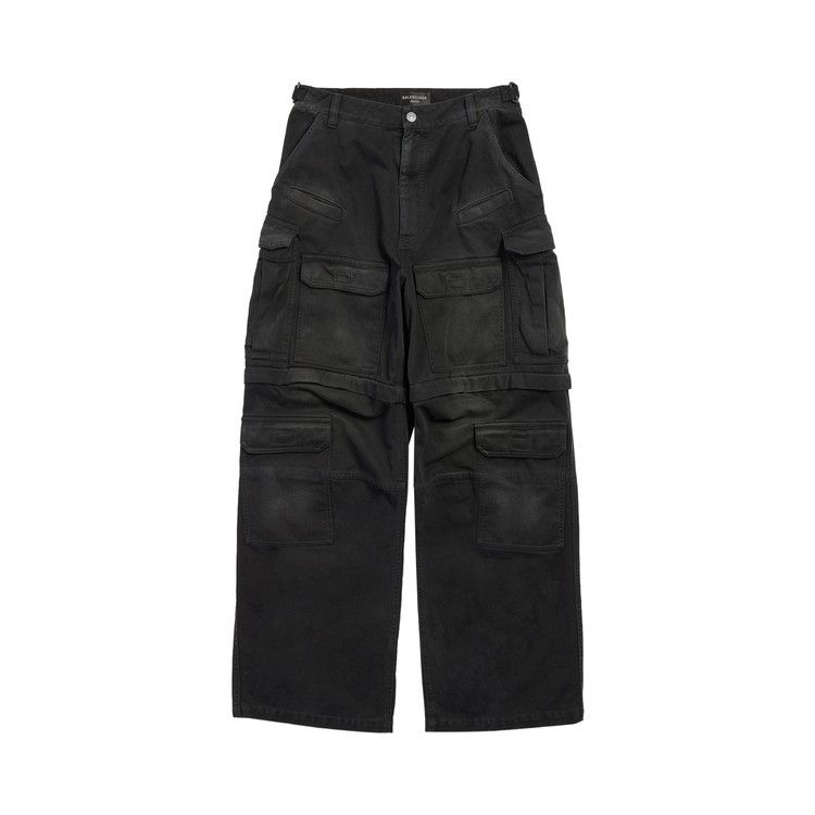 

Брюки Balenciaga Cargo Pants, Sunbleached Black