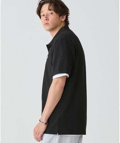 Мужская легкая повседневная футболка Lacoste, красный — фото 4