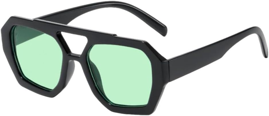 

Ретро-солнцезащитные очки с двойной перемычкой для женщин, крупная оправа, леопардовый коричневый градиент, модные роскошные солнцезащитные очки для мужчин generic, C6 Black Green