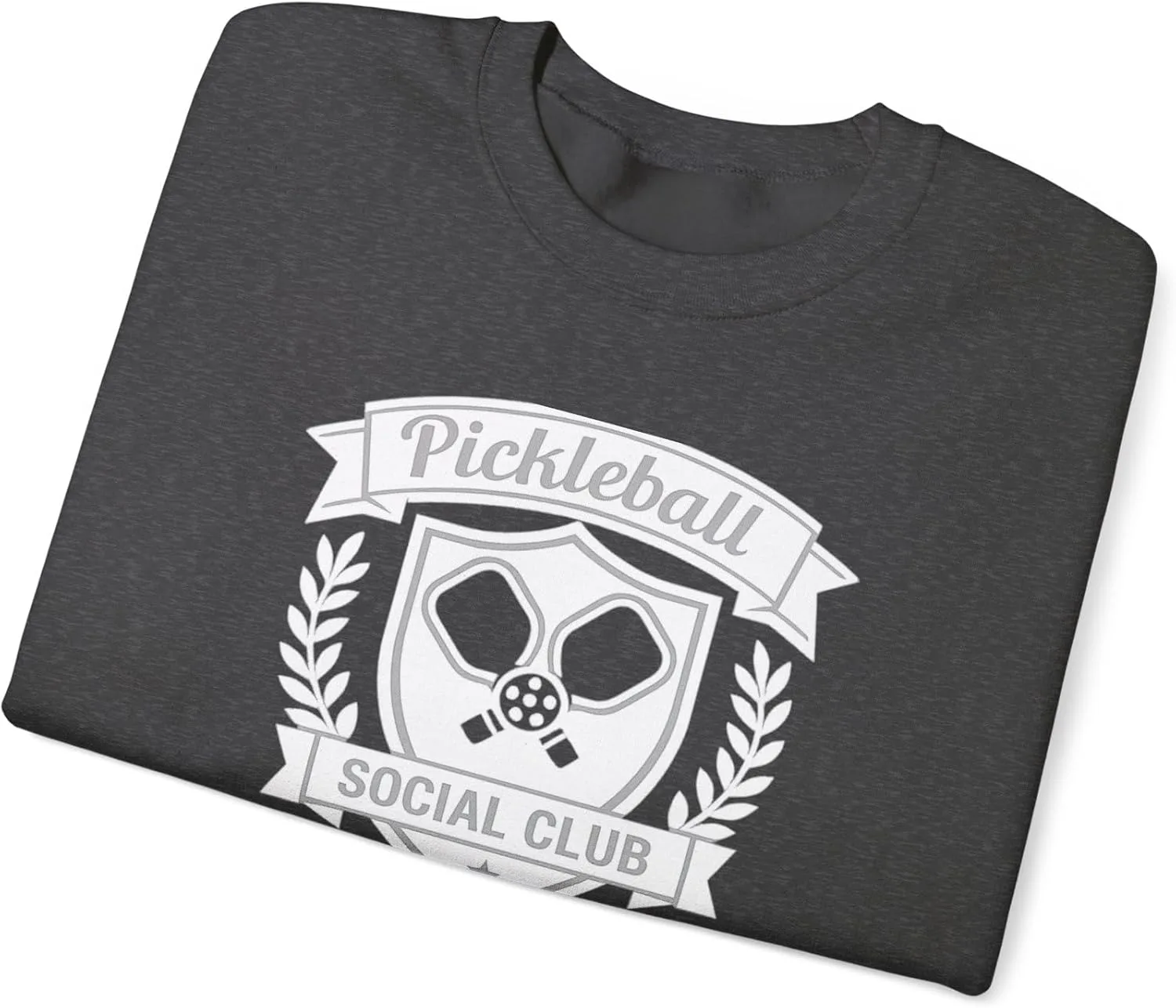 Свитшот Pickleball Social Club с минималистичным дизайном Clubhouse Badge — фото 4