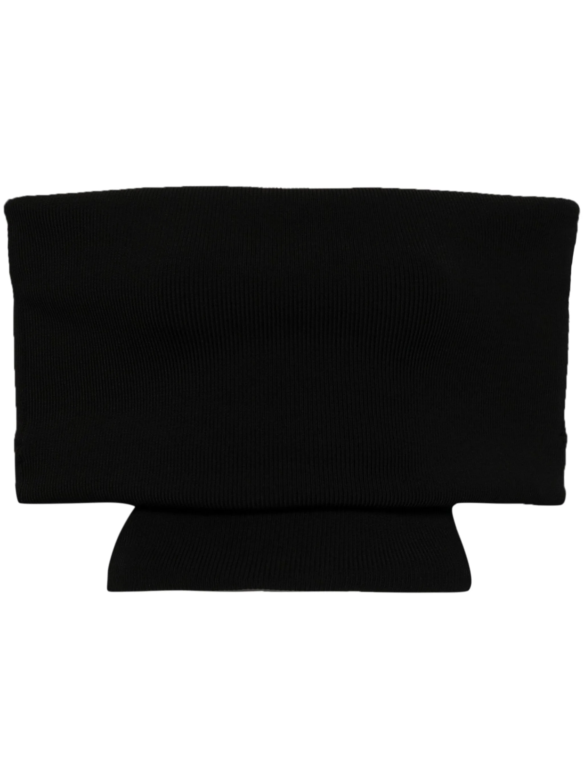 

Трикотажный топ с вырезом Christopher Esber, черный