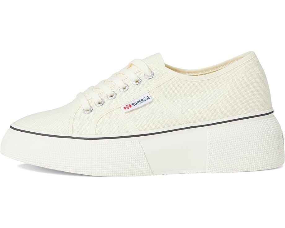 Кроссовки Superga 2287 Bubble Line, цвет Beige Natural/Full Avorio — фото 4