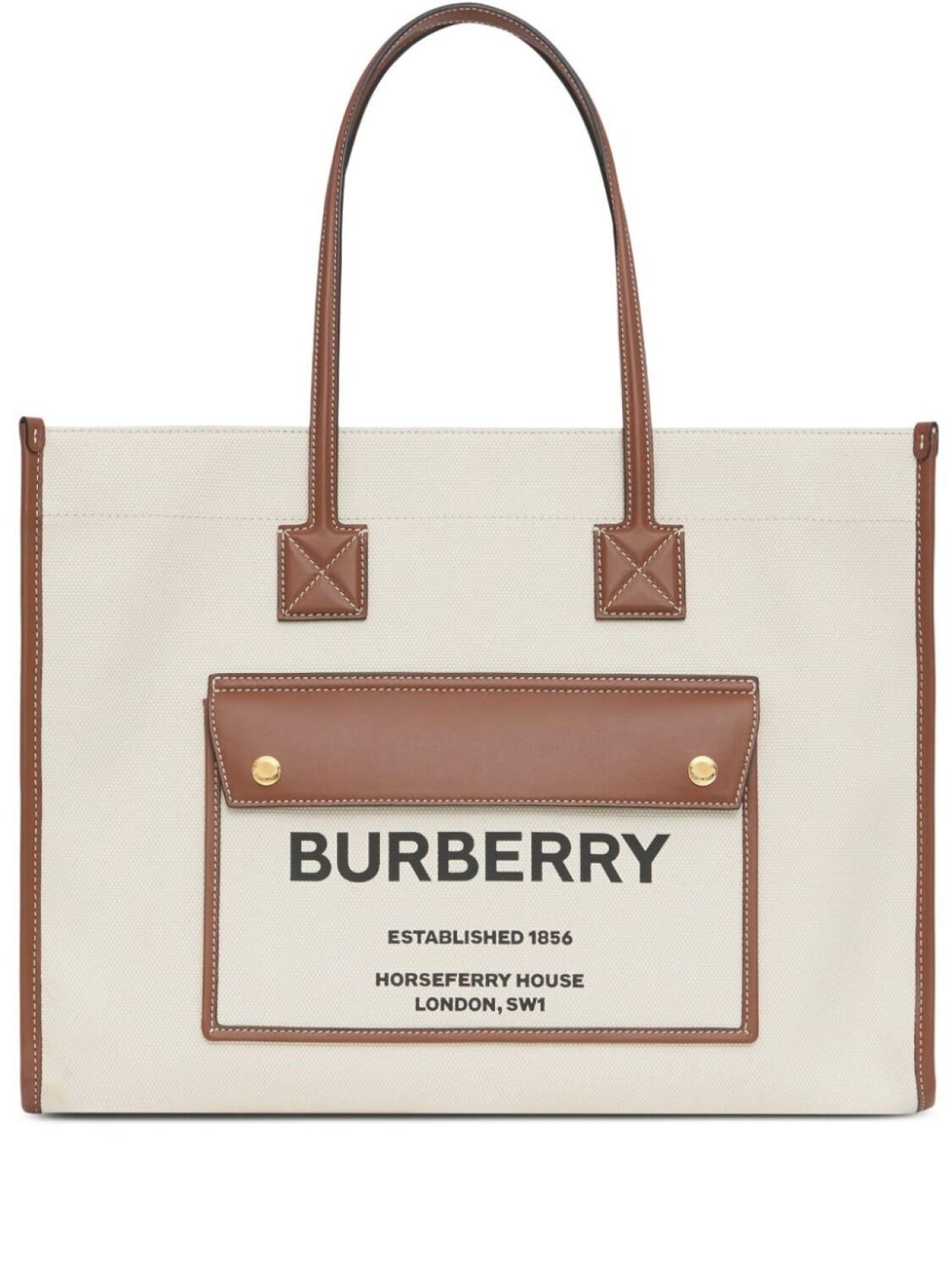 

Сумка Burberry Freya среднего размера, нейтральный цвет