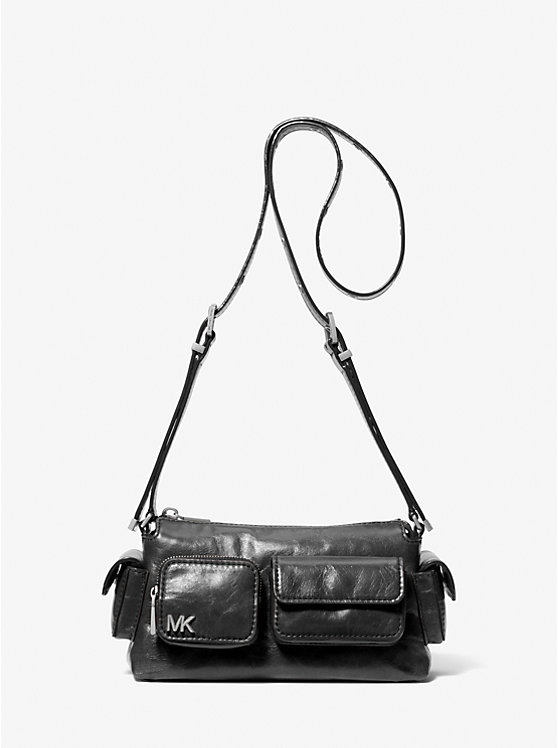 

Маленькая кожаная сумка через плечо Dakota Michael Kors, черный