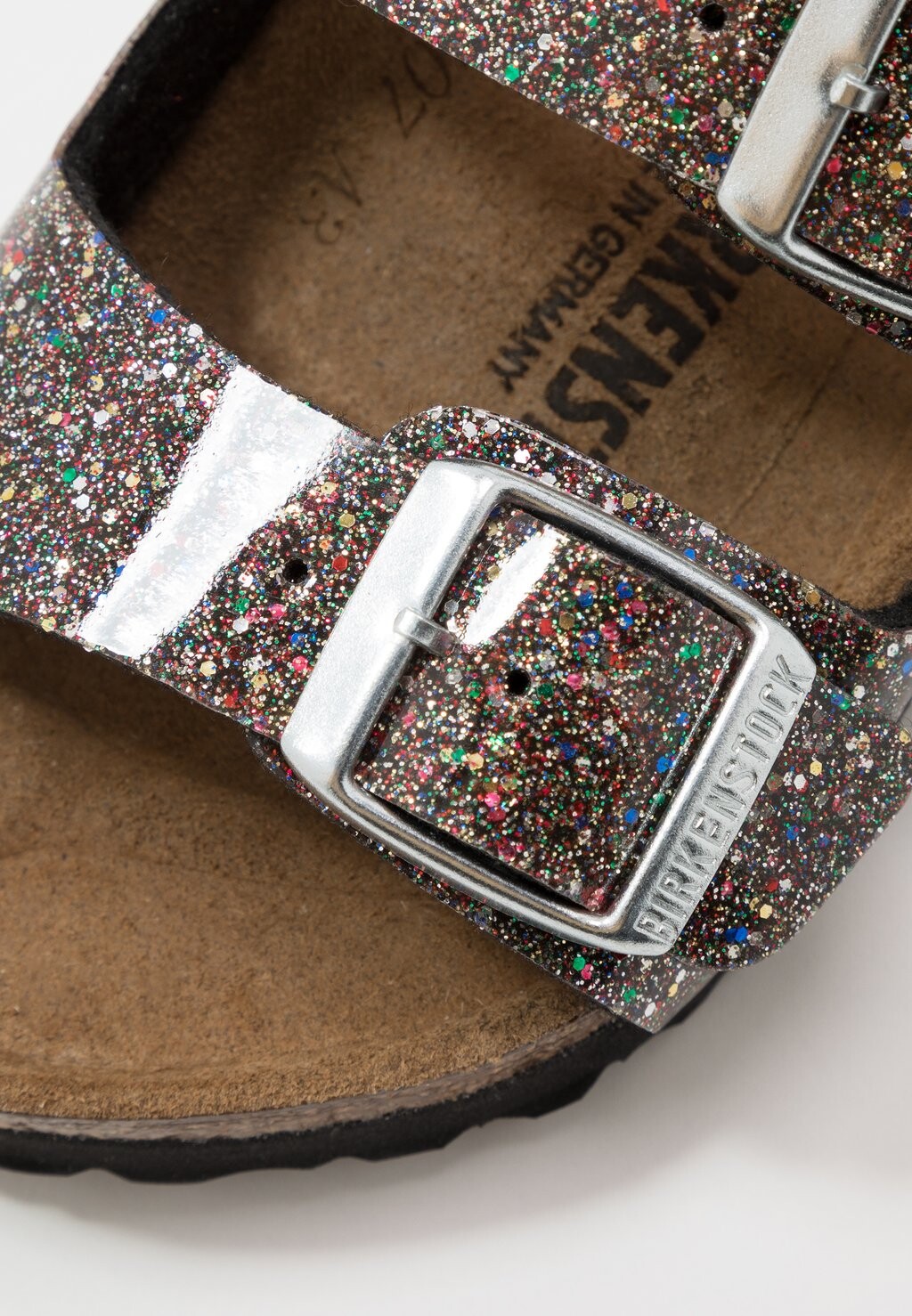 Сандалии ARIZONA Birkenstock, цвет cosmic sparkle/black/multicolor — фото 3