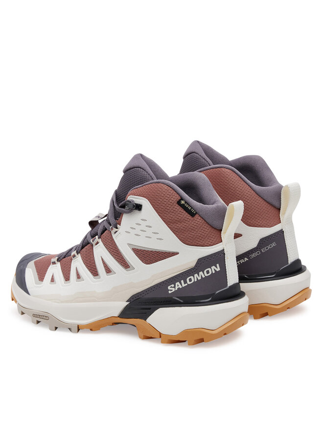 Треккинговые кроссовки X Ultra 360 Edge Mid Gore-Tex L47816400 Salomon, розовый — фото 3