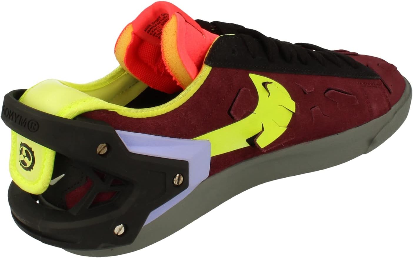 Мужские кроссовки Nike Blazer Low DO9373 001 Acronym Fashion - черные/оливковые — фото 3