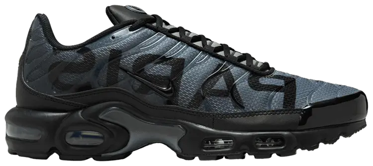 

Кроссовки Nike Paris Saint-Germain x Air Max Plus 'Black Particle Grey', черный