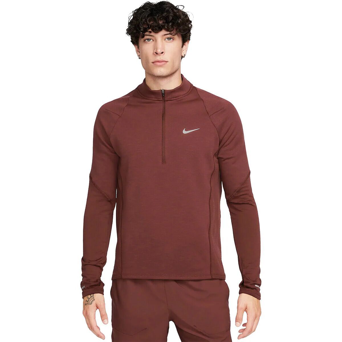 

Термо-Фит репел элемент полузастегивающаяся куртка Nike, мультиколор