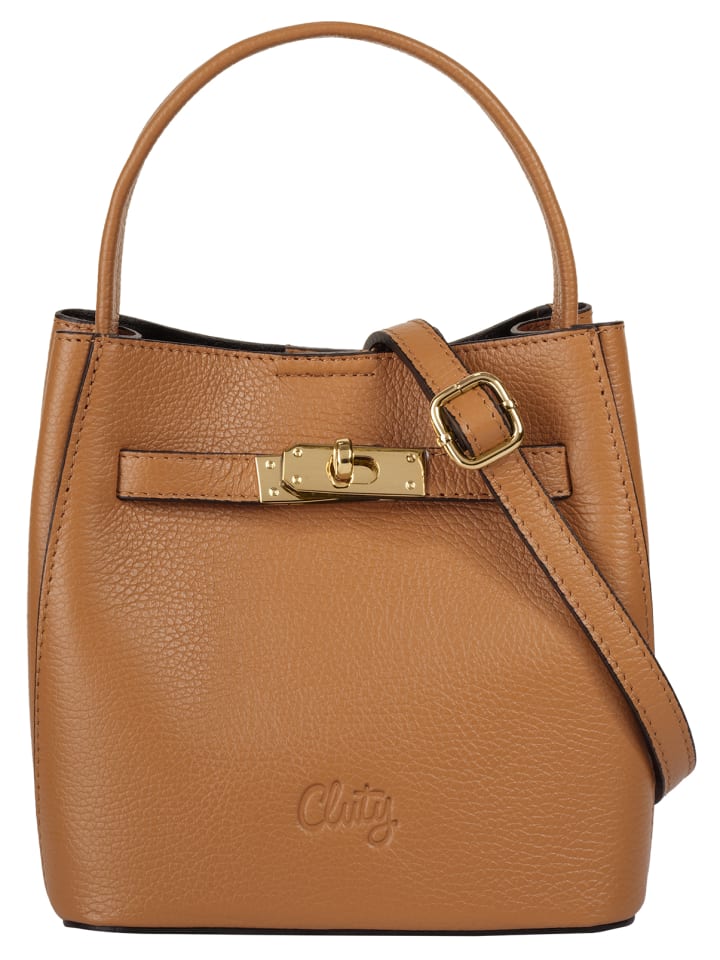 

Cluty Сумка через плечо коньячного цвета