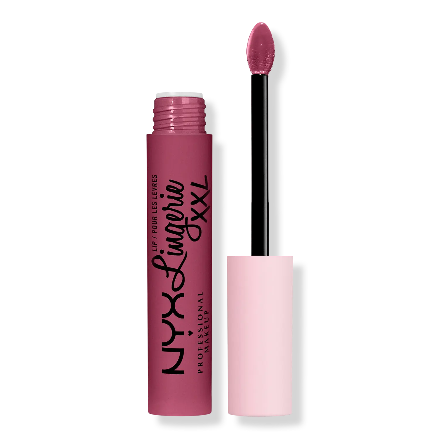 

Жидкая матовая помада Lip Lingerie XXL, стойкая NYX Professional Makeup, Peek Show (dusty peony)