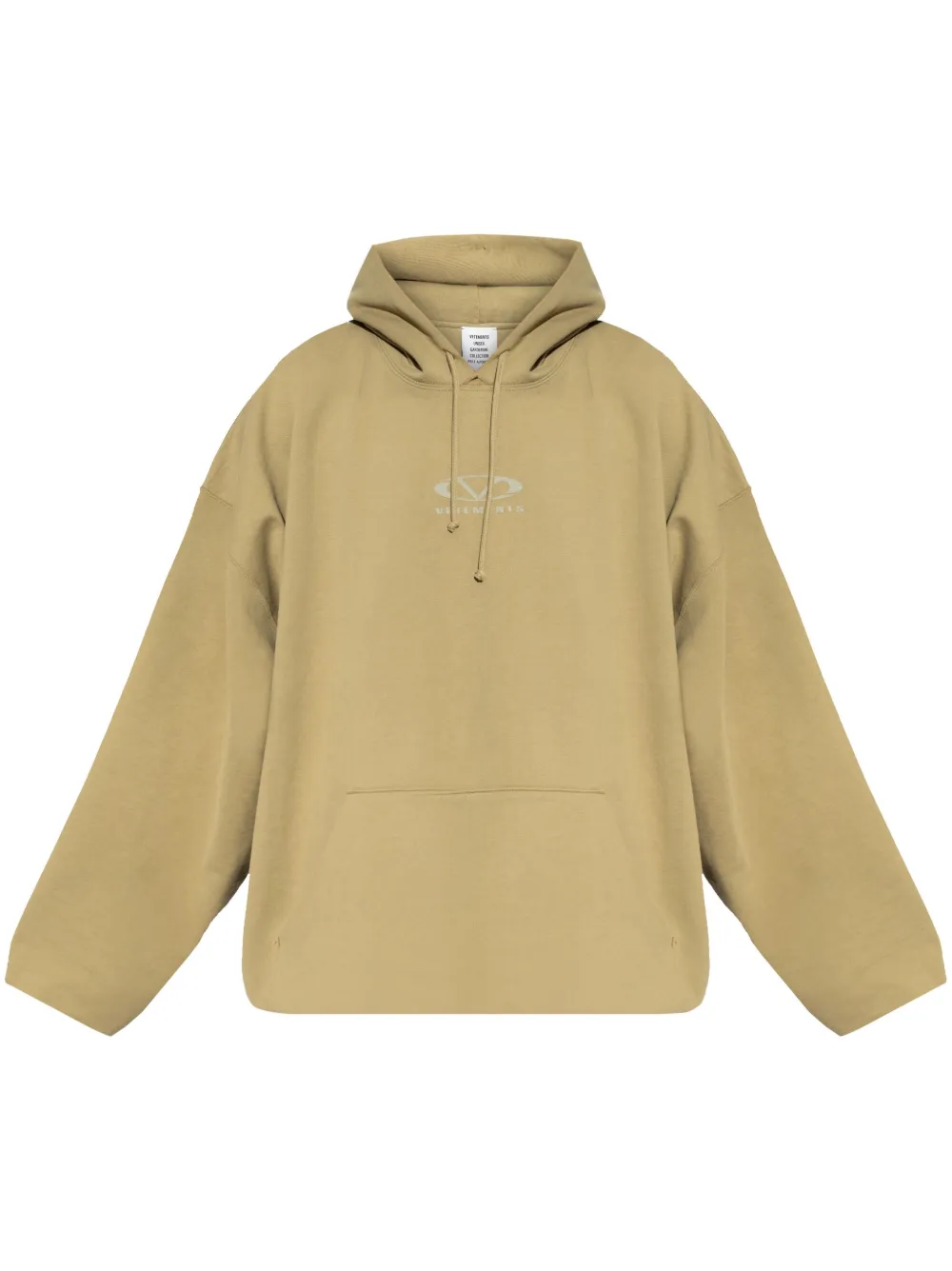 

Худи с логотипом VETEMENTS, нейтральный
