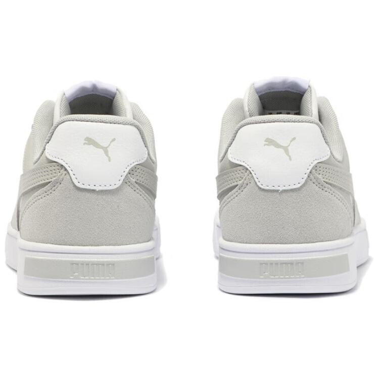 Кроссовки Puma Caven Skateboarding Shoes Unisex Low-top Grey/white, серый/черный/кремовый — фото 4