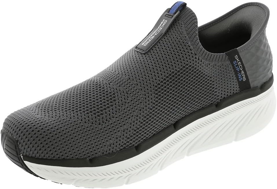 Мужские слипоны Skechers Max Cushioning Premier 2.0, черный/угольный — фото 4