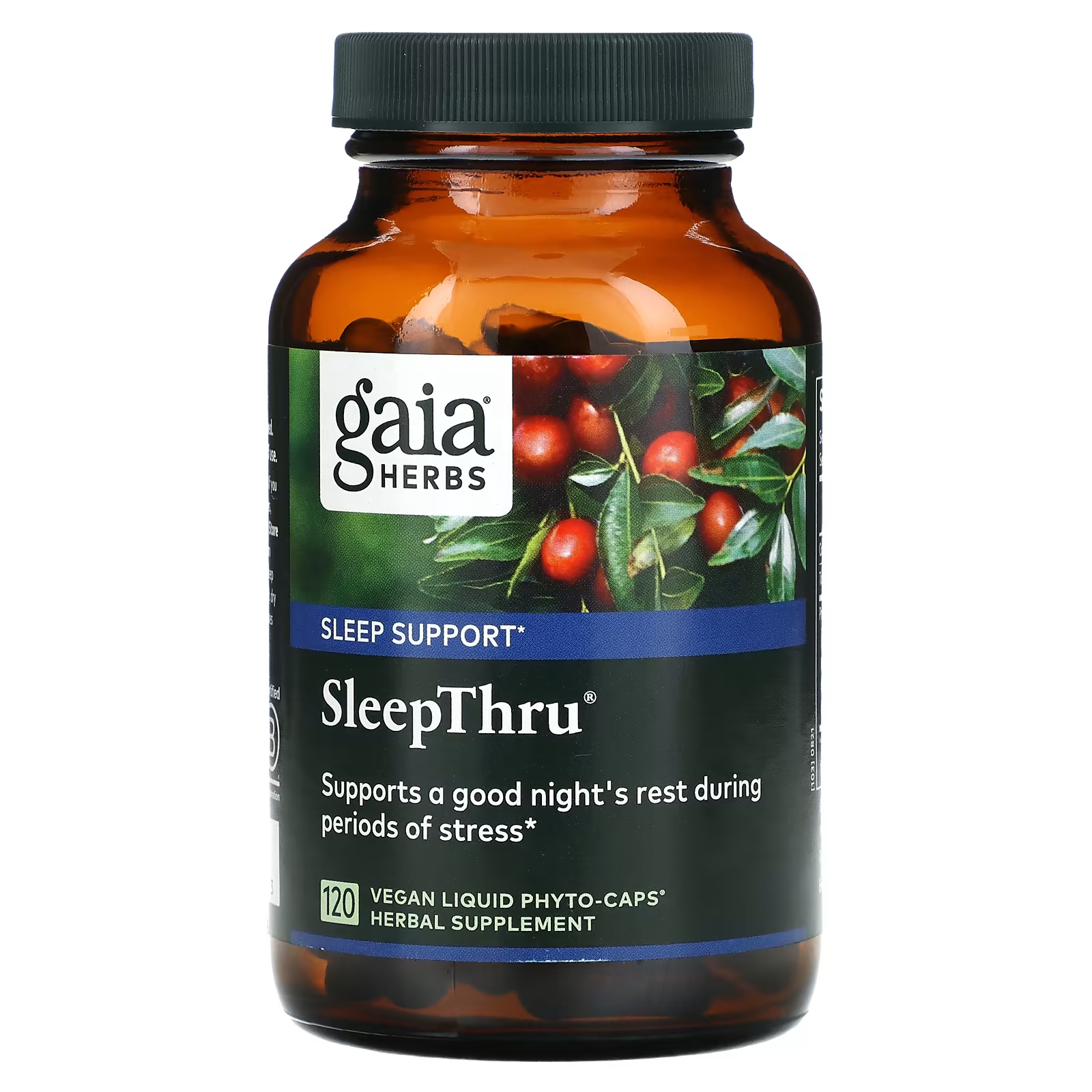 

Добавка Gaia Herbs SleepThru, 120 веганских жидких фито-капсул