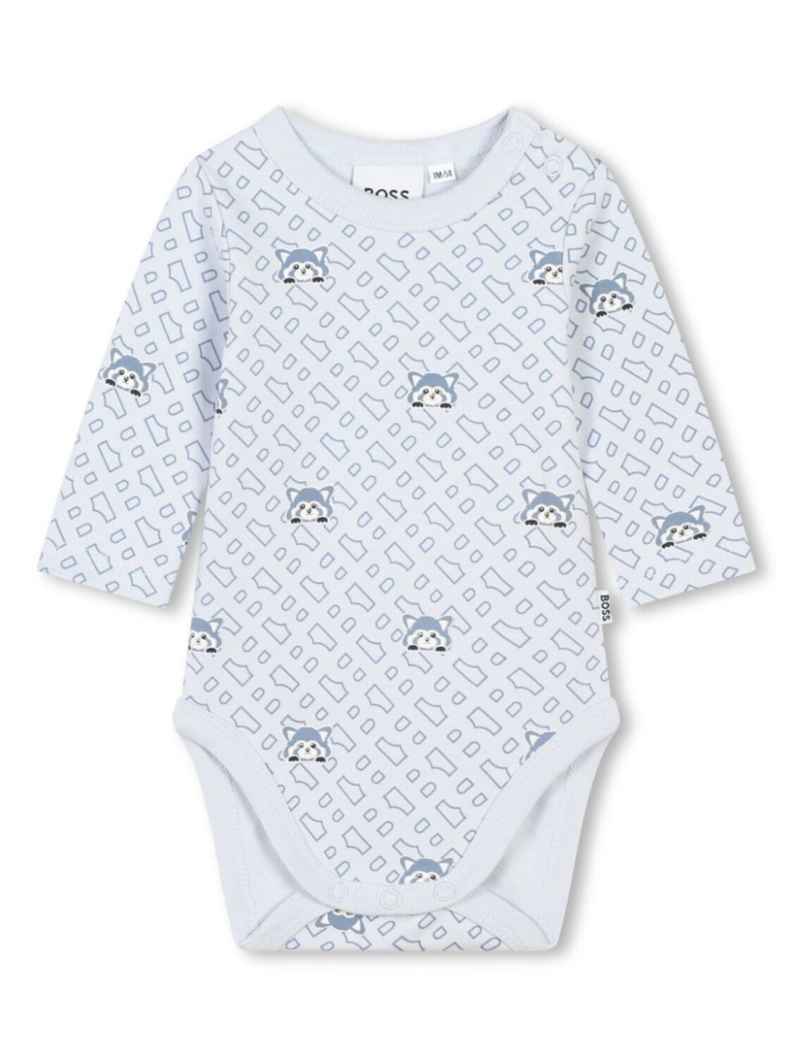 

BOSS Kidswear Red Panda babygrow (набор из трех штук), синий