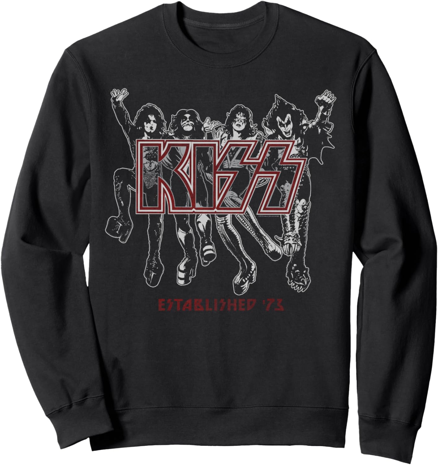 

Основана в 1973 году. Толстовка Kiss, черный
