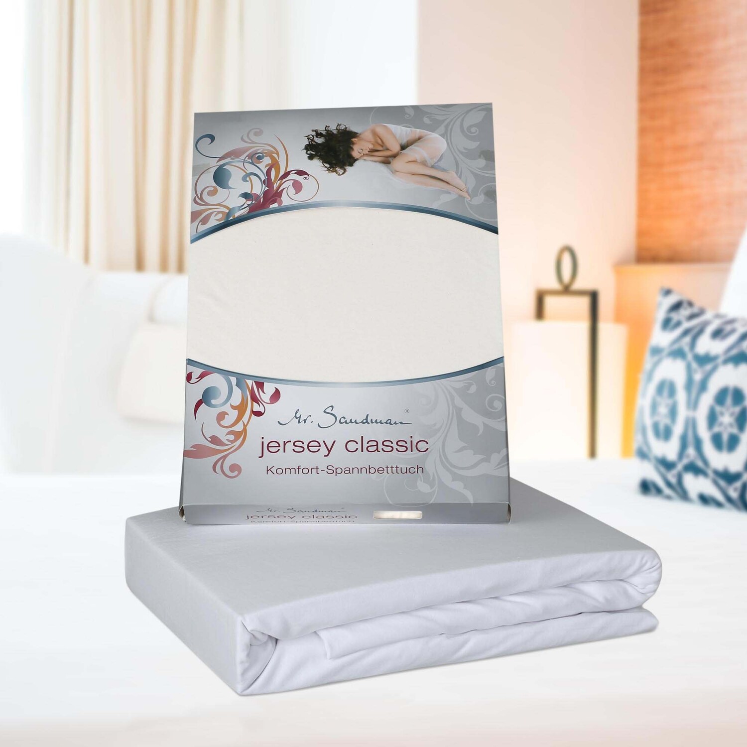 

Простыня GMD Living JERSEY CLASSIC, морской