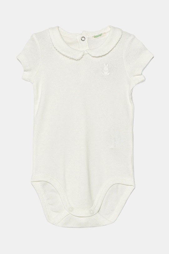 

Хлопковый боди для малышей United Colors Of Benetton, белый