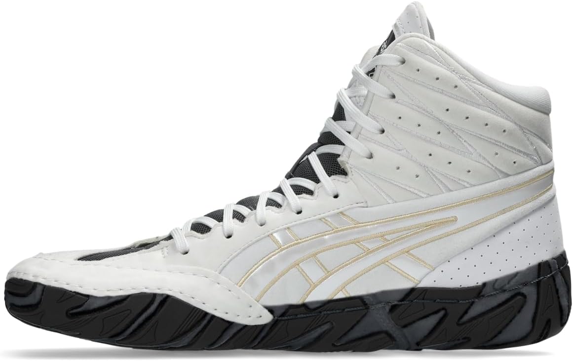 Мужские борцовские кроссовки ASICS Aggressor 6, белый — фото 4