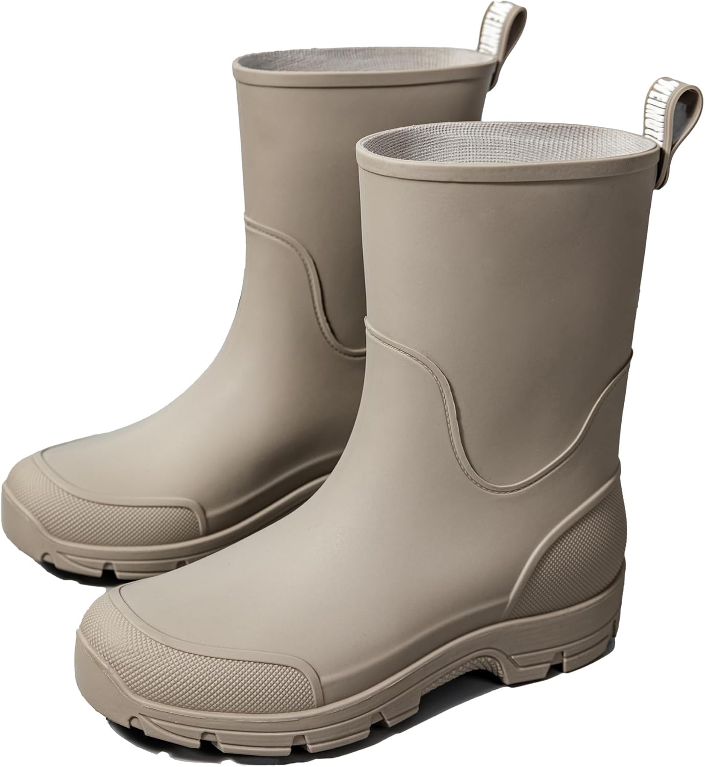 

Садовые сапоги XUNRUO средней высоты для мужчин и женщин, водонепроницаемая обувь для активного отдыха, нескользящая, модная обувь, серый