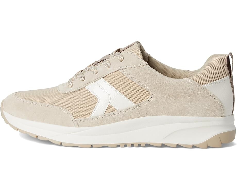 Кроссовки Naturalizer Shay Jogger Lace-Up, цвет Warm White/Porcelain Suede — фото 4