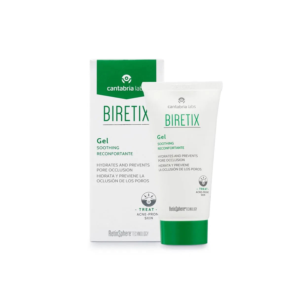 Крем для лица SPF CANTABRIA LABS Гель для ухода за кожей BIRETIX