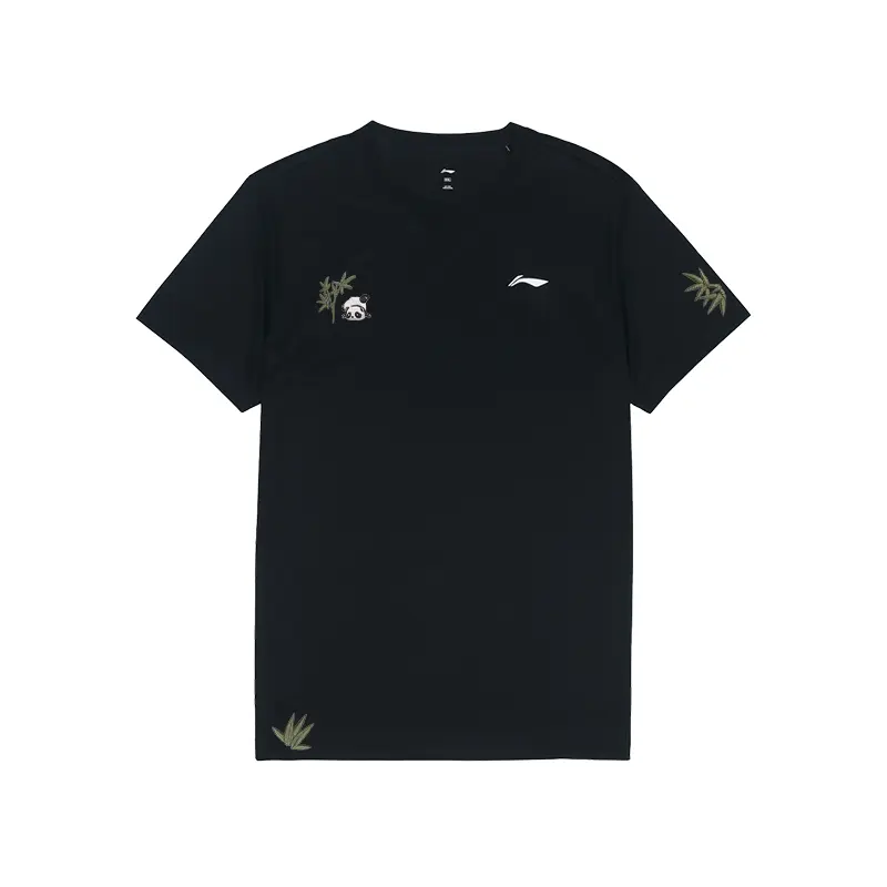 

LINING Футболка унисекс черная, Черный, LINING Футболка унисекс черная