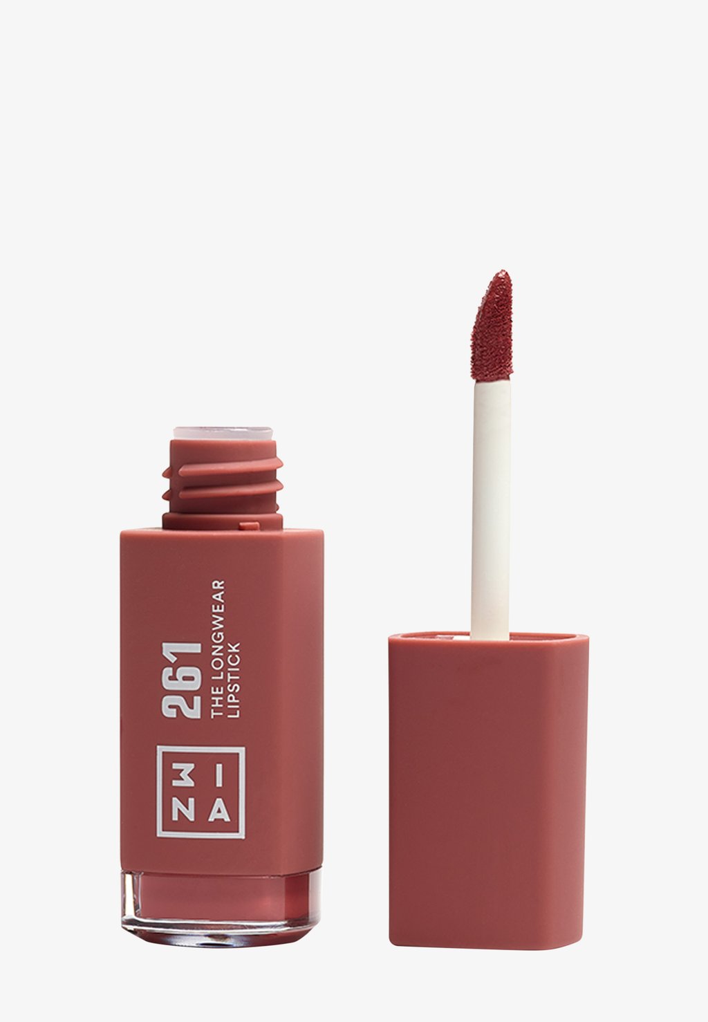 

Жидкая помада The Longwear Lipstick 3ina, цвет 261 dark nude