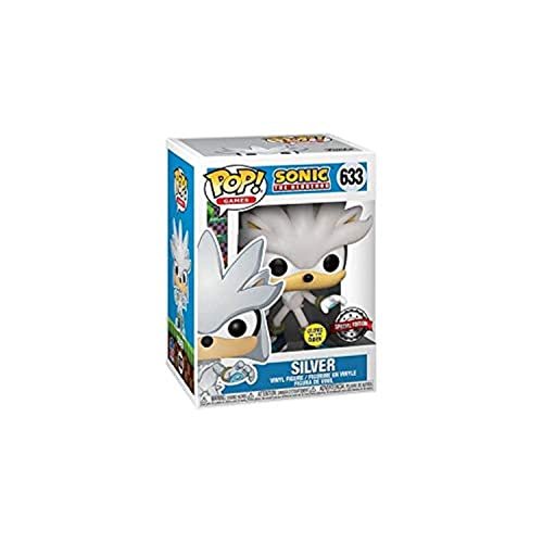 

ПОП! Sonic The Hedgehog 633 Silver Glows in the Dark, специальное издание, посвященное 30-летию Funko POP!