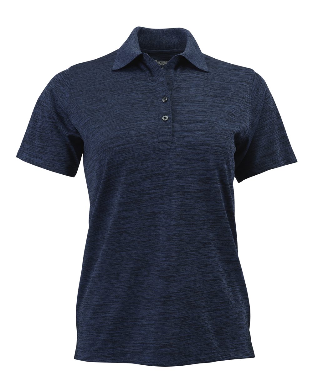 

Женское поло Dakota Stripped Heather Paragon, цвет deep blue heather