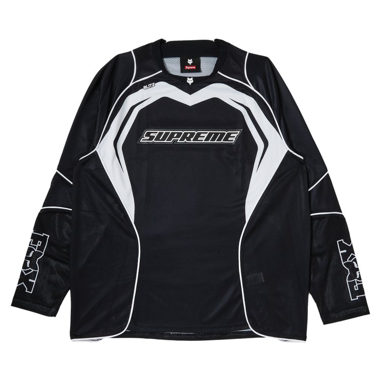 

Джерси Supreme x Fox Racing 'Black', черный