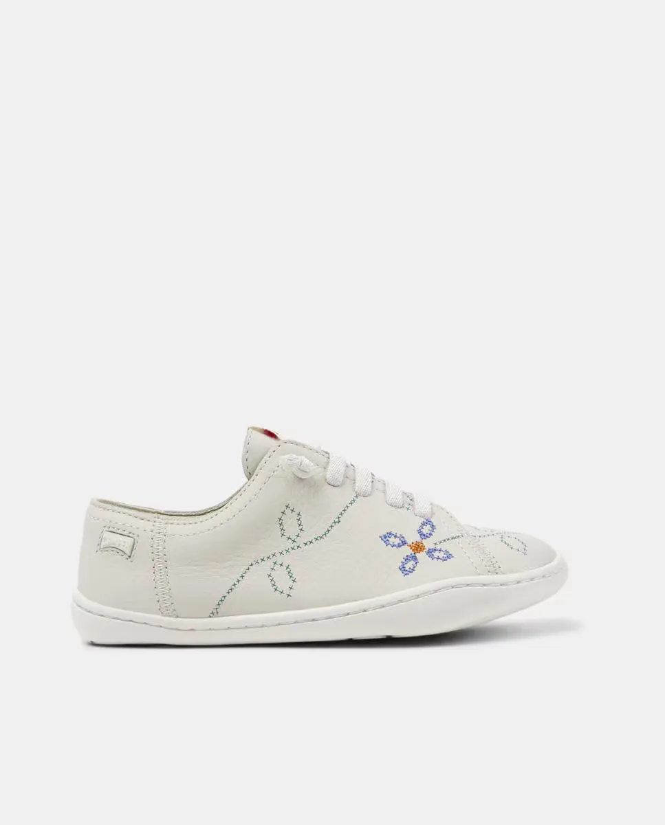 

Peu Cami Twins кожаные кроссовки для девочек Camper, белый