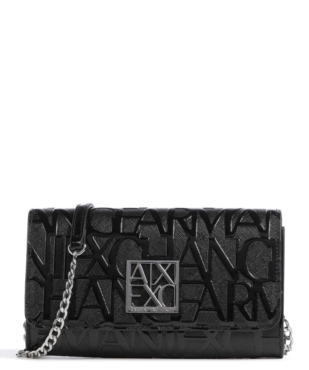 

Сумка через плечо из искусственной кожи Armani Exchange, черный