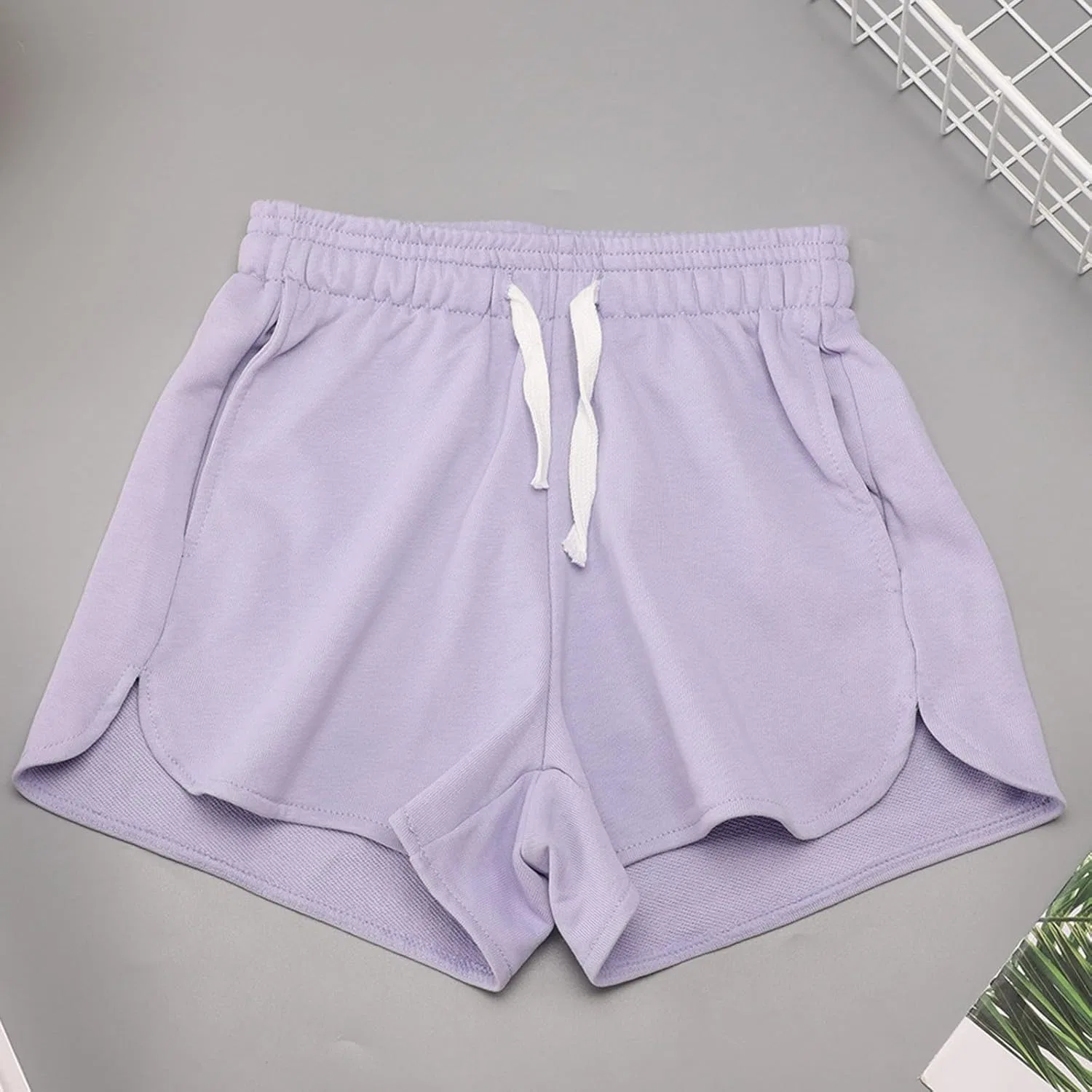 Детские шорты для бега, Watonic, Light Violet — фото 3