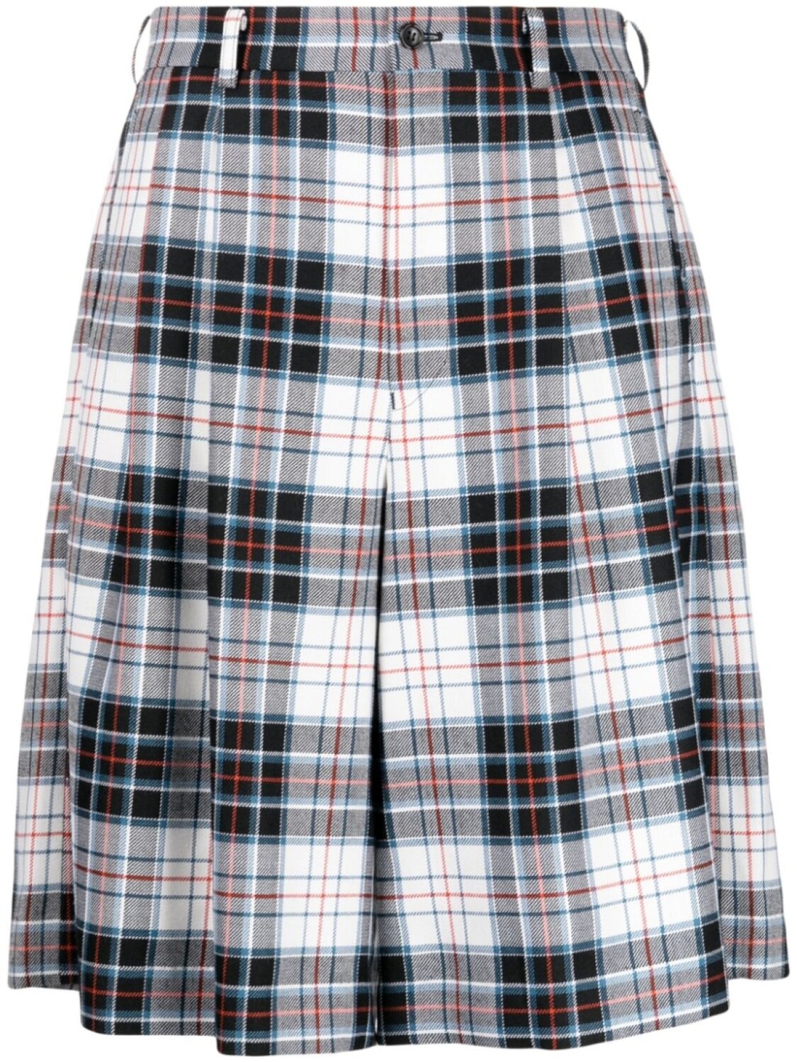 

Comme des Garçons Homme Plus шерстяные шорты в клетку, разноцветный