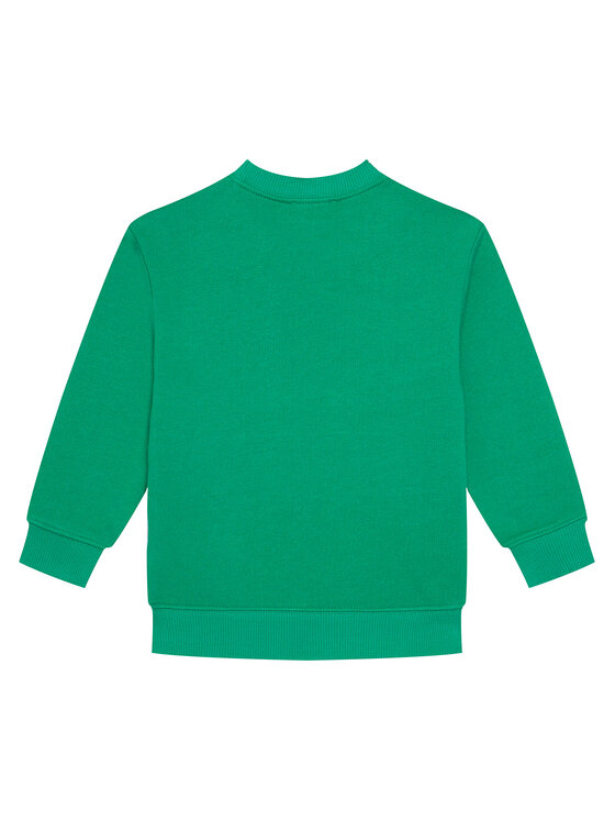 Свитшот regular fit 3J70G10JY United Colors Of Benetton, зеленый — фото 2
