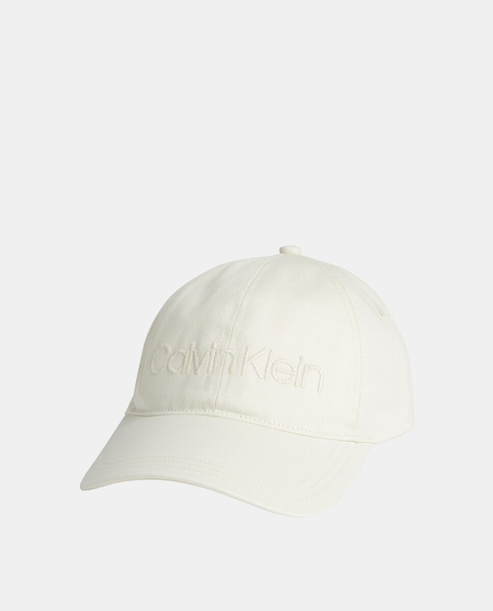 

Желтая кепка из органического хлопка Calvin Klein, желтый