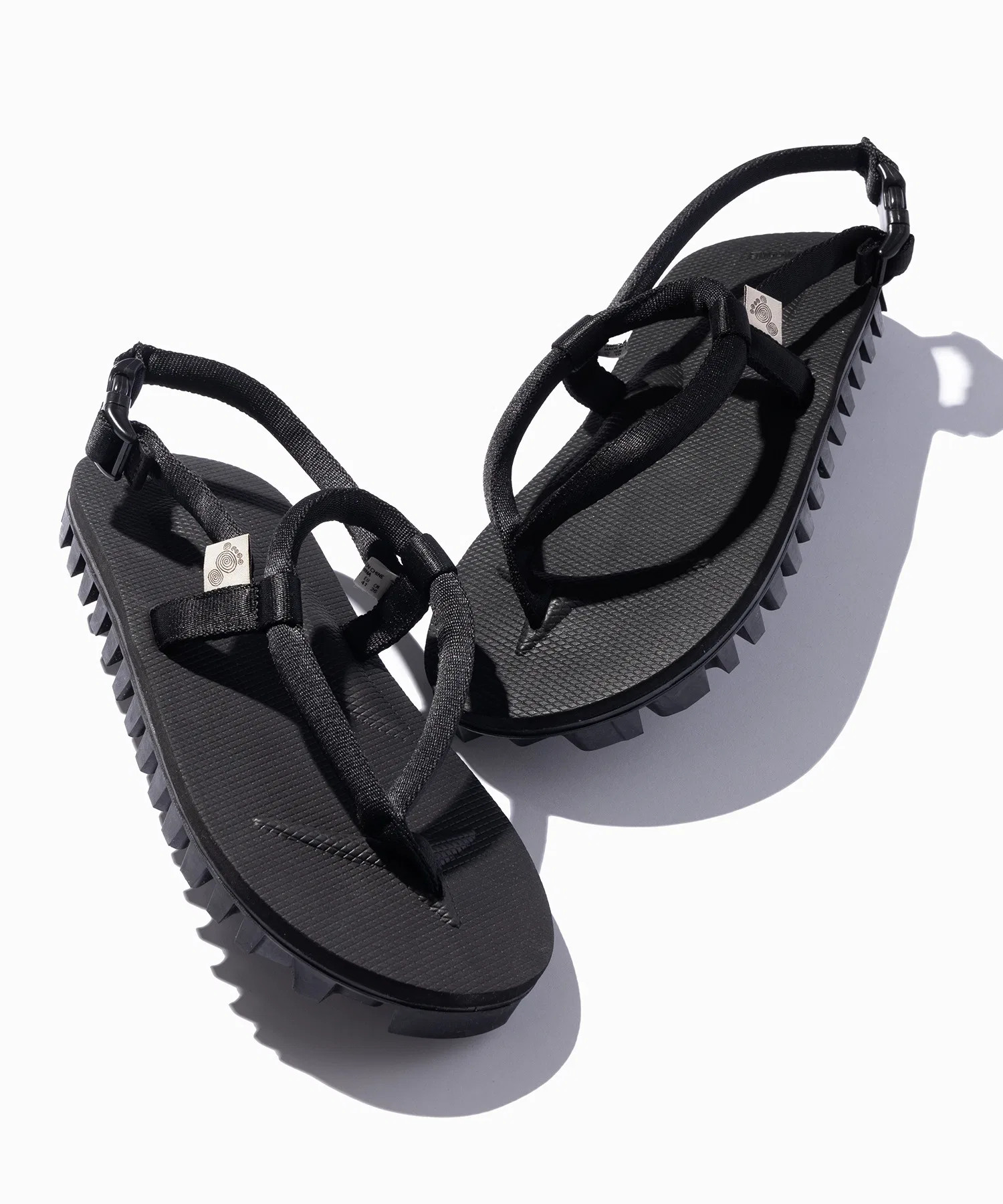 Мужские сандалии SUICOKE GUT чёрные