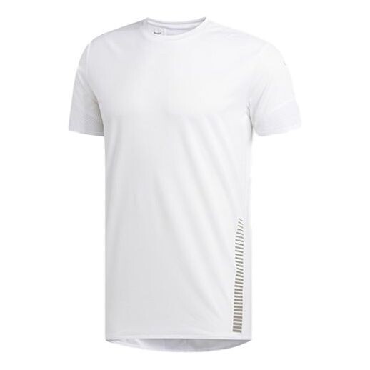 

Футболка men's 25/7teerunr running short sleeve white 7 tee runrt Adidas, белый