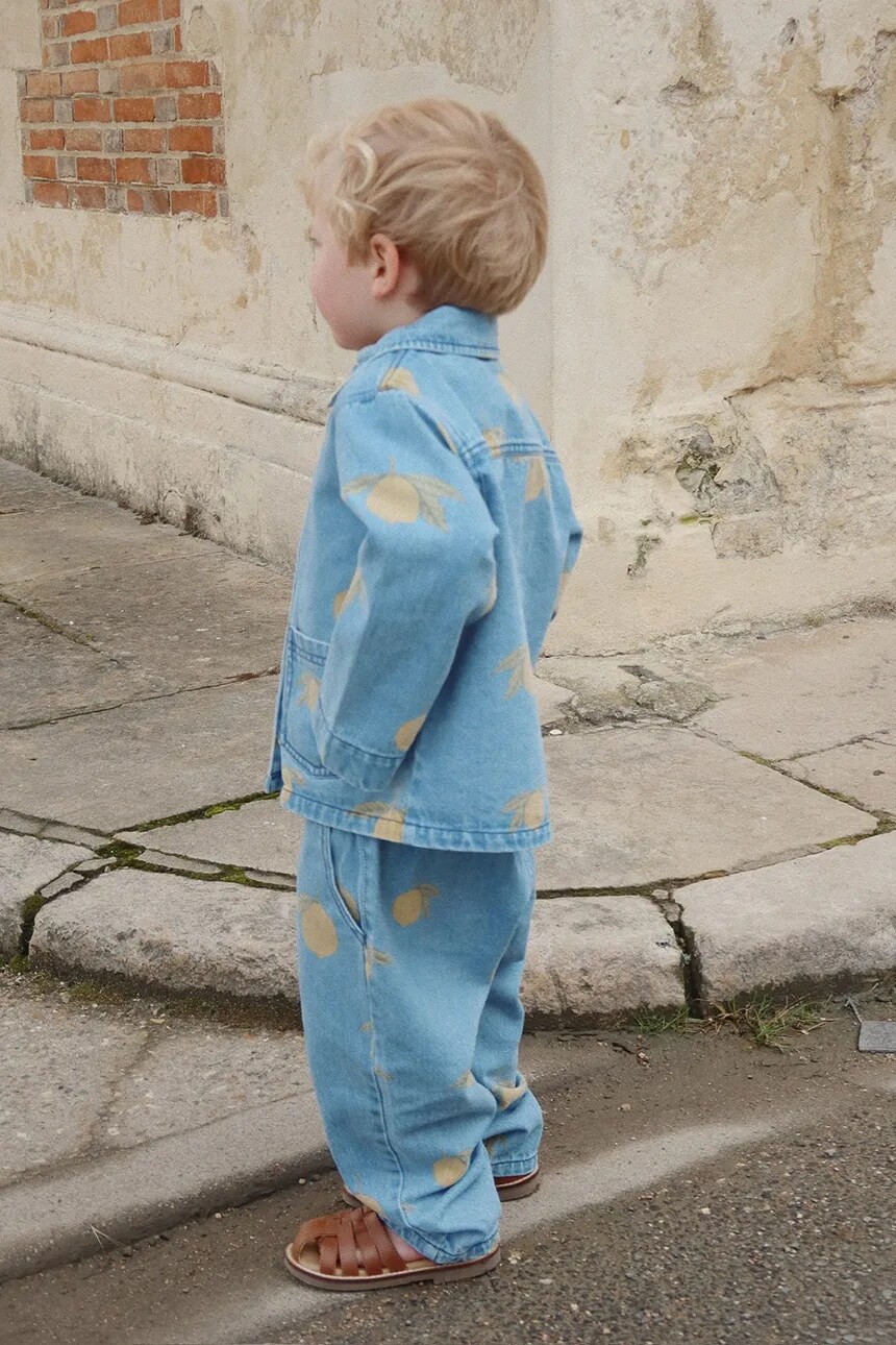 

Детские джинсы MAGOT PANTS GOTS Konges Sløjd, синий