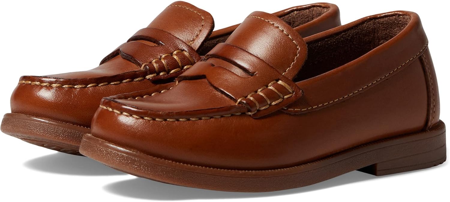 

Детские лоферы Florsheim Boy's Croquet Penny - для малышей и старших детей, Cognac