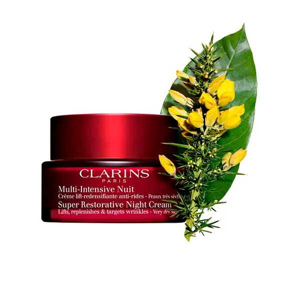 Крем для лица Clarins — Ночной антивозрастной Crema Multi-Intensiva Noche Pieles Secas, 50 мл — фото 2