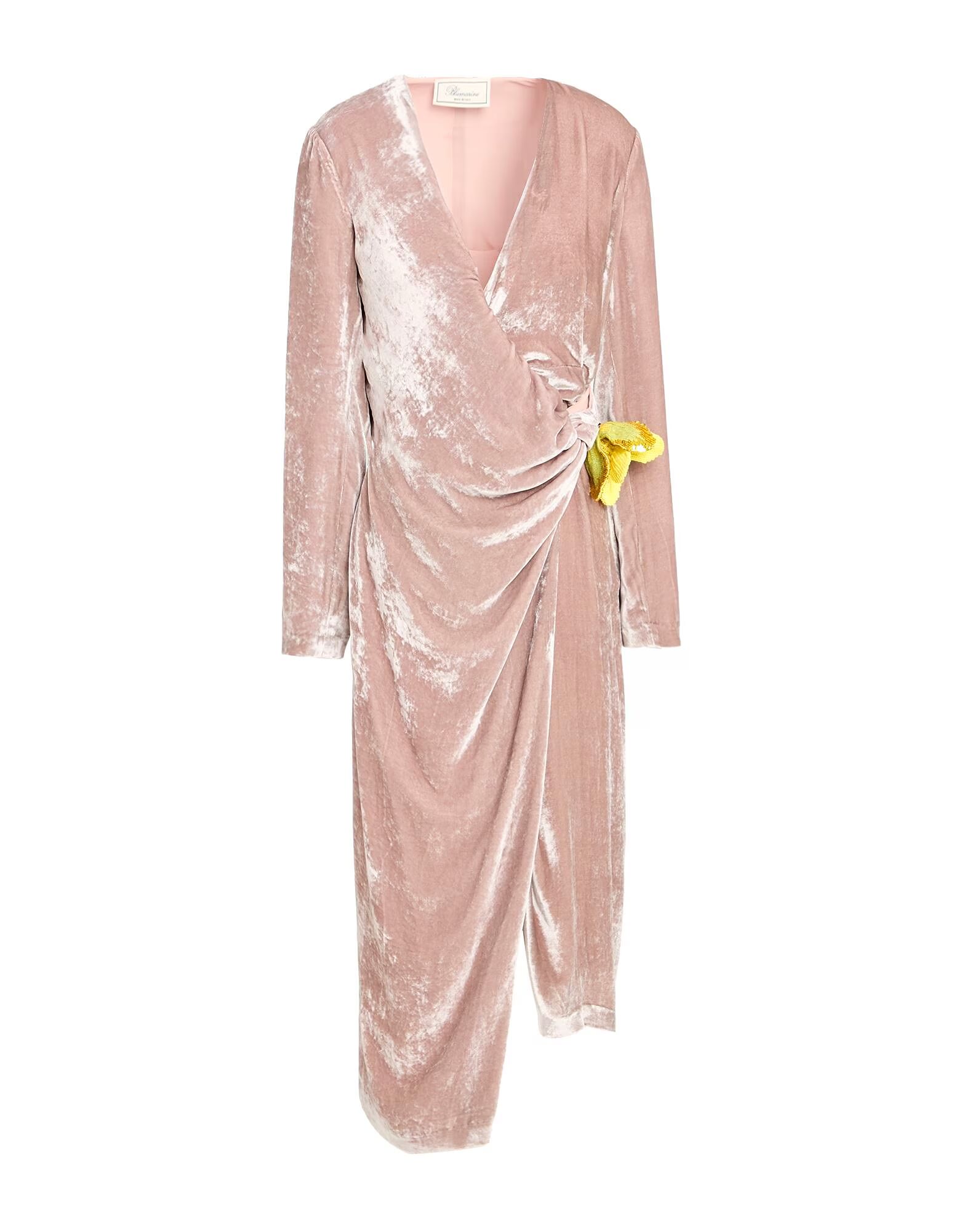 

Платье миди Blumarine, серо-коричневый