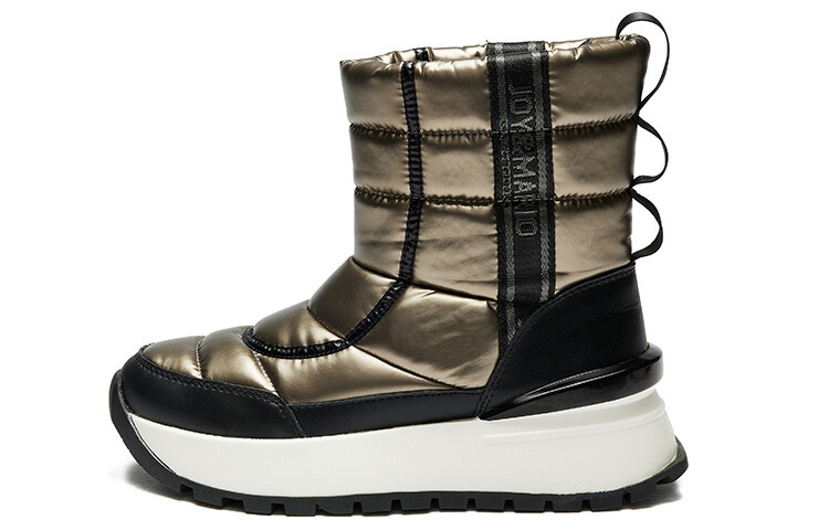 

Зимние ботинки женские бронзовые Joy&Mario