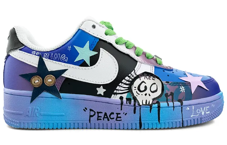 

Мужские кроссовки для скейтбординга Nike Air Force 1, Blue