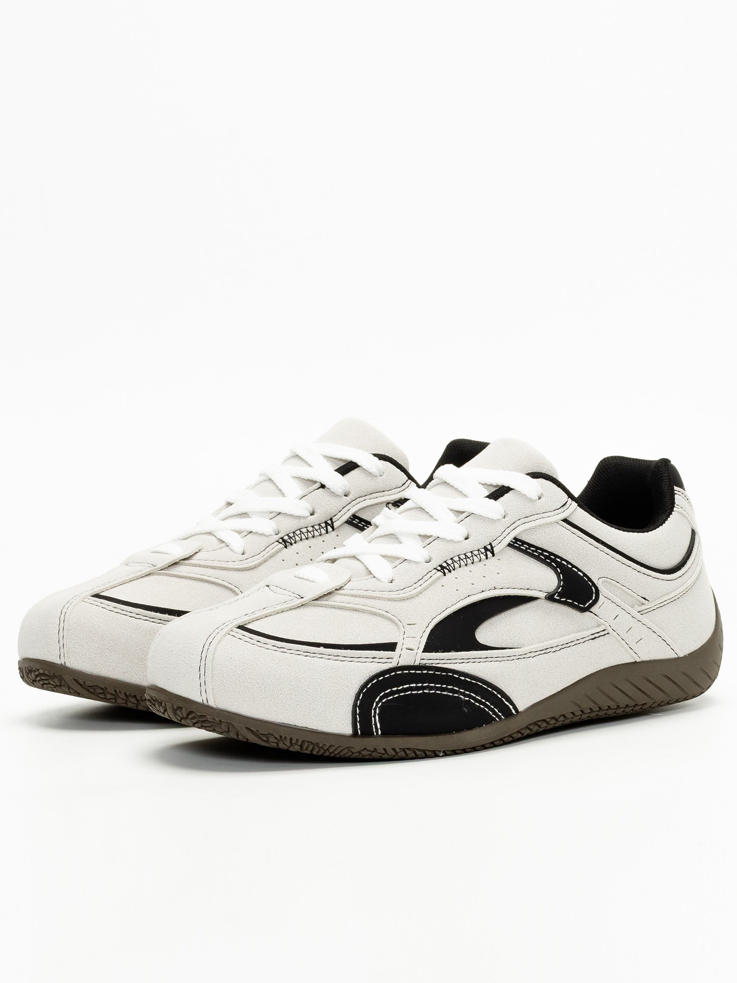 Низкие кроссовки Svec Select, Light gray suede — фото 2