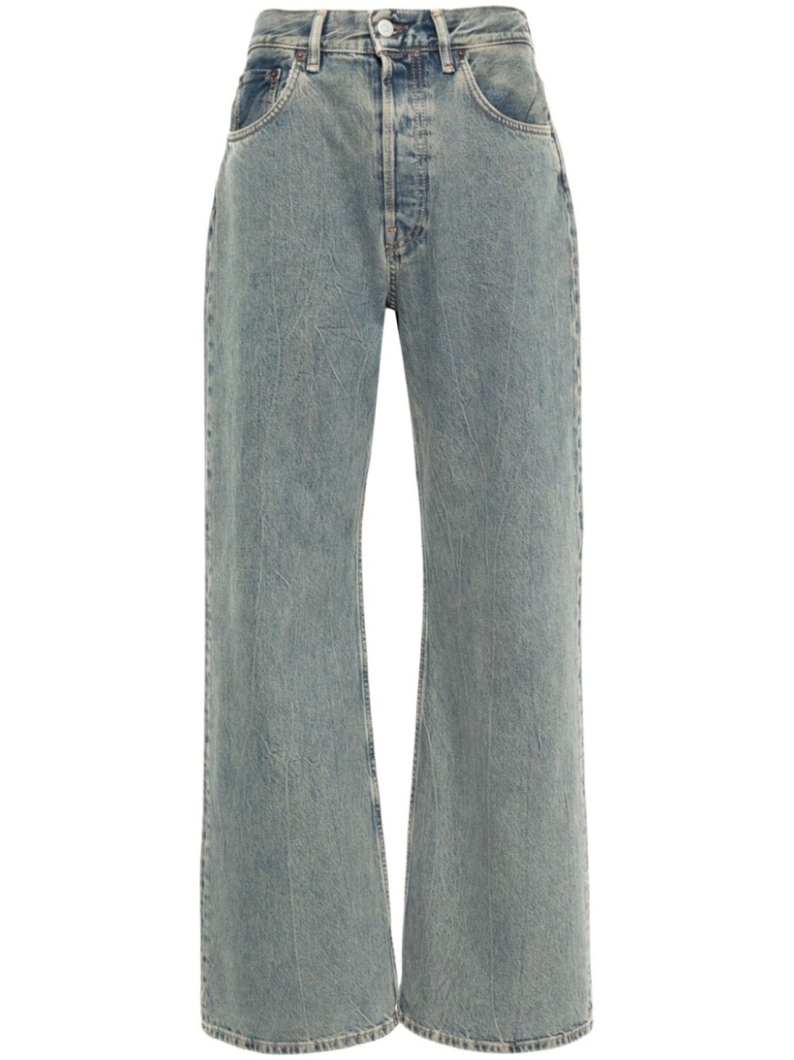 

Acne Studios широкие джинсы, синий