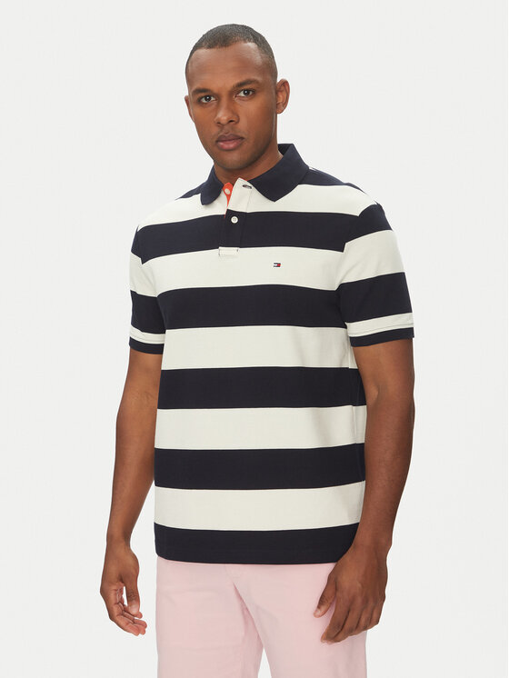 

Рубашка поло стандартный крой MW0MW39045 Tommy Hilfiger, синий